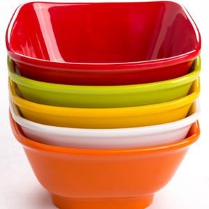 Wholesale Buffet Serving Melamine Plastic Bowls , Reusable Oval Melamine Salad Bowl from china suppliers