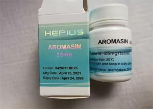 Wholesale Anti Estrogen Supplements Exemestane Increase Exercise Endurance Aromasin 25mg*100/bottle Muscle GainCas 107868-30-4 from china suppliers