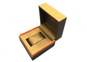 Wholesale Single Twist Black Plastic Watch Box High Glossy Durable Presentation Gift from china suppliers