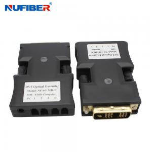 Wholesale 4 Core Mini DVI Fiber Optic Extender EDID Function 1080P for Digital Signage from china suppliers