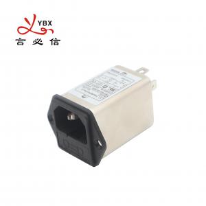 Wholesale 220V 10A power entry IEC socket EMI Filter power Filter for Ventilator from china suppliers
