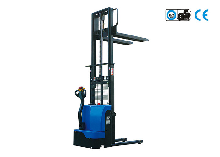 Wholesale Long Working Hours AC Motor Electric Pallet Stacker 24V , Mechanical Steering from china suppliers