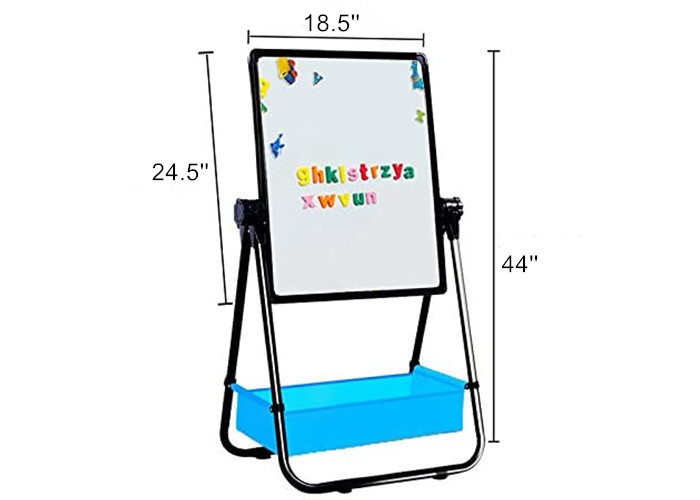 Wholesale Kids Art Easel Double Sided Whiteboard Chalkboard 360° Rotating Easel Stand from china suppliers