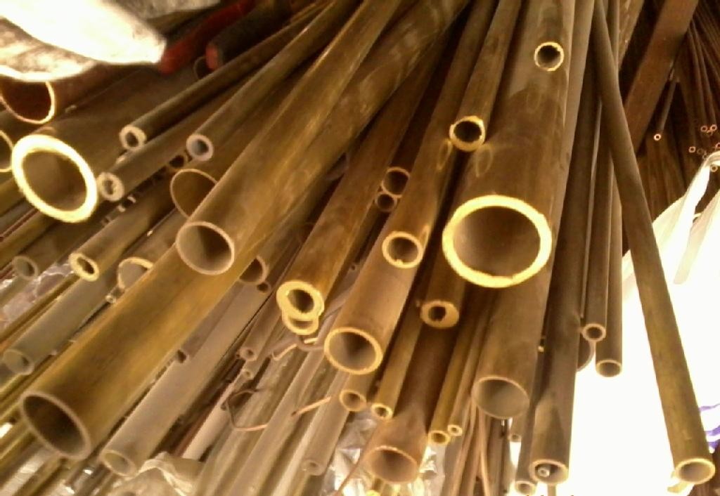 Wholesale C44300 / CuZn28Sn1As / CZ111 Yellow Copper Pipes , Seamless Brass Tube from china suppliers