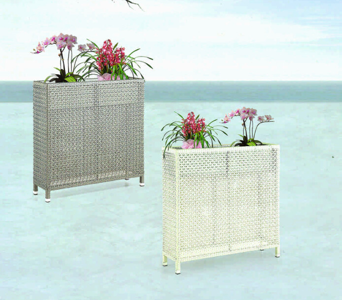Wholesale Outdoor furniture wicker flower pot-3010 from china suppliers