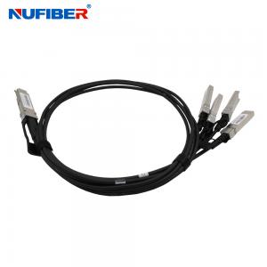 Wholesale 40G QSFP+ To 4x10G SFP+ 1 3 5 7M Breakout Passive Copper DAC Cable from china suppliers