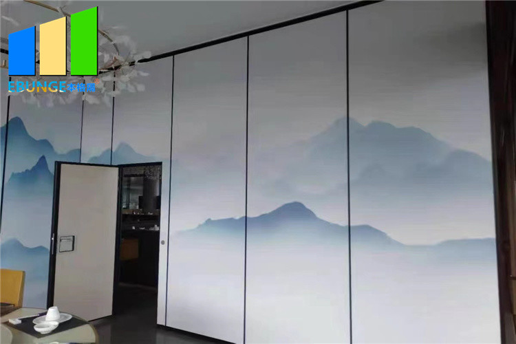 Wholesale Retractable Sliding Folding Acoustic Room Dividers With Pass Through Door from china suppliers