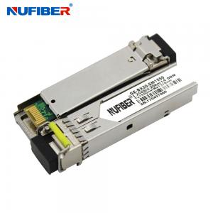 Wholesale 1.25G WDM 3KM BIDI 1310nm / 1550nm LC Gigabit SFP Transceiver from china suppliers