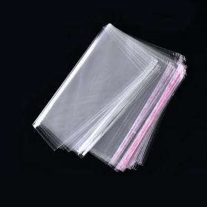 Wholesale 7*10cm Clear Flat OPP Poly Packaging Bag Self Adhesive For Cellophane Low MOQ from china suppliers