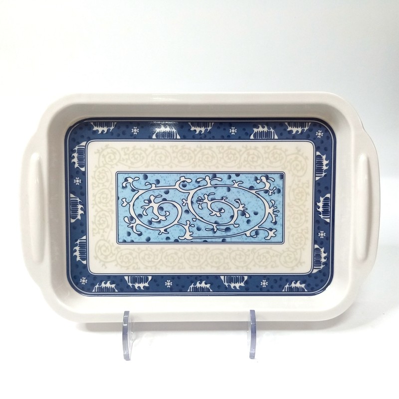 Wholesale A5 100% melamine Rectangular Tray , White Melamine Food Tray from china suppliers