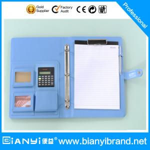 Wholesale A4 portfolio with logo and pad from china suppliers
