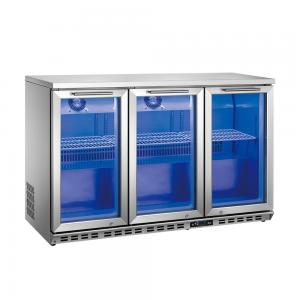 Wholesale Back Bar Refrigerator Stainless Steel Beer Cooler Fridge With Led Lighting from china suppliers