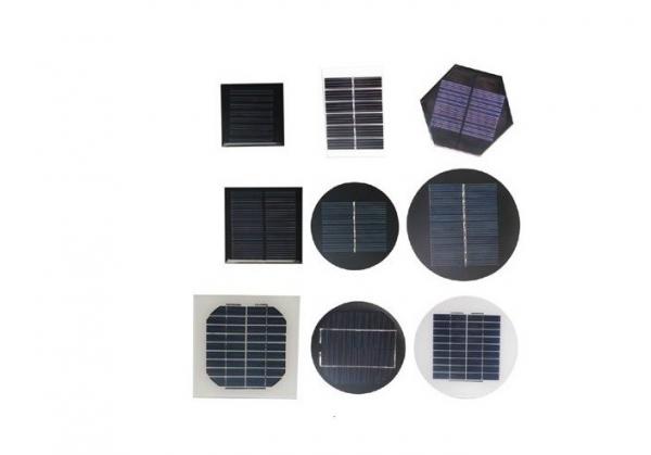 Quality 1w 2w Round Solar Panel Monocrystalline Polycrystalline Solar Cells for sale