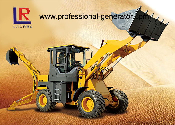 Wholesale YUNNEI Engine 1800kg 0.8 Bucket 55kw Mini Backhoe Loader from china suppliers