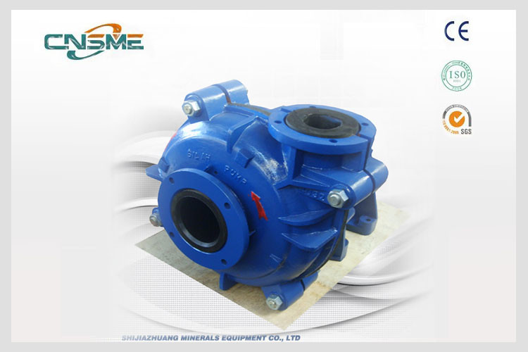 Wholesale Horizontal Range Rubber Centrifugal Slurry Pump For Sludge Handling Pumping Plant from china suppliers