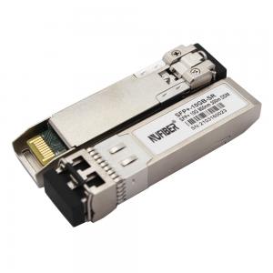 Wholesale Multimode Duplex 850nm 550m LC 10G SR SFP+ Transceiver Compatible With Juniper from china suppliers