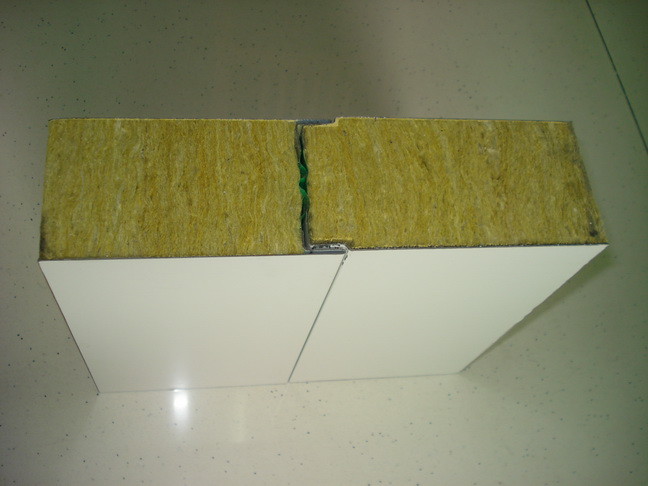 Wholesale Yellow 100mm Rockwool Insulation Board Fire Resistant For Steel Sandwich Panel from china suppliers