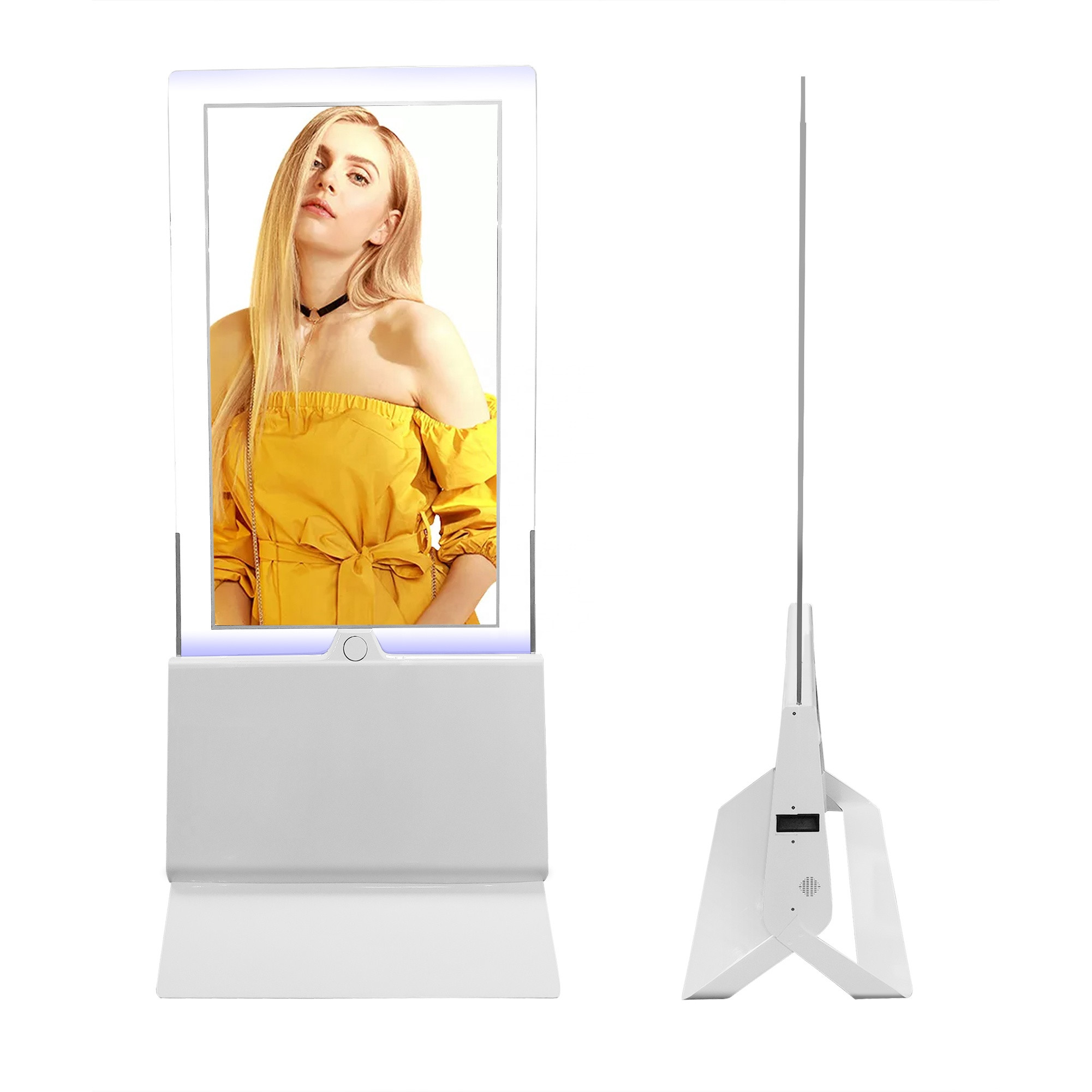 Wholesale 55in Double Sided Floor Stand OLED Digital Signage from china suppliers