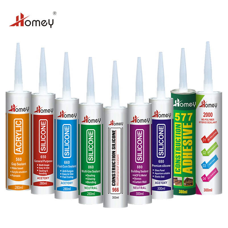 Wholesale Weatherproof Durability Structural Adhesive Bonding Properties Acetoxy Silicone Sealant from china suppliers