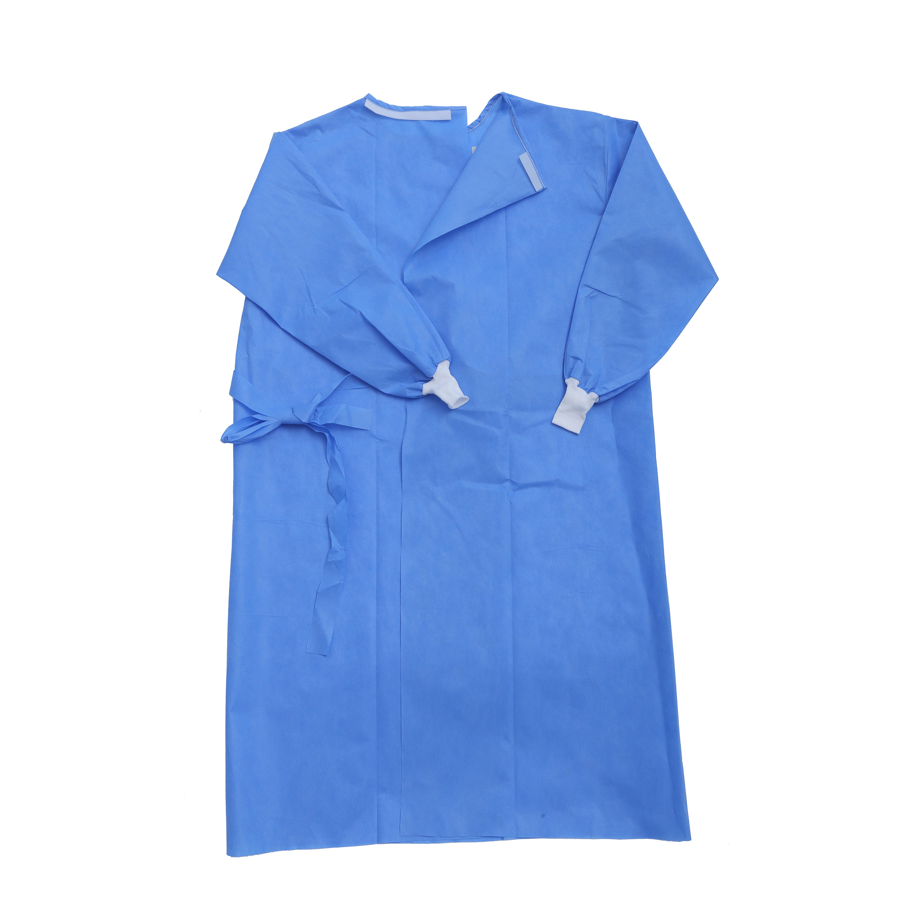 Wholesale Impervious Open Back Blue XXL Disposable Surgical Gown from china suppliers