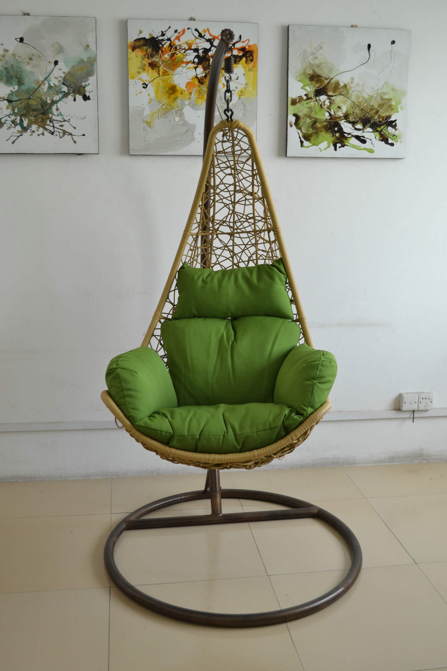 Wholesale Patio wicker swing chair--9713 from china suppliers