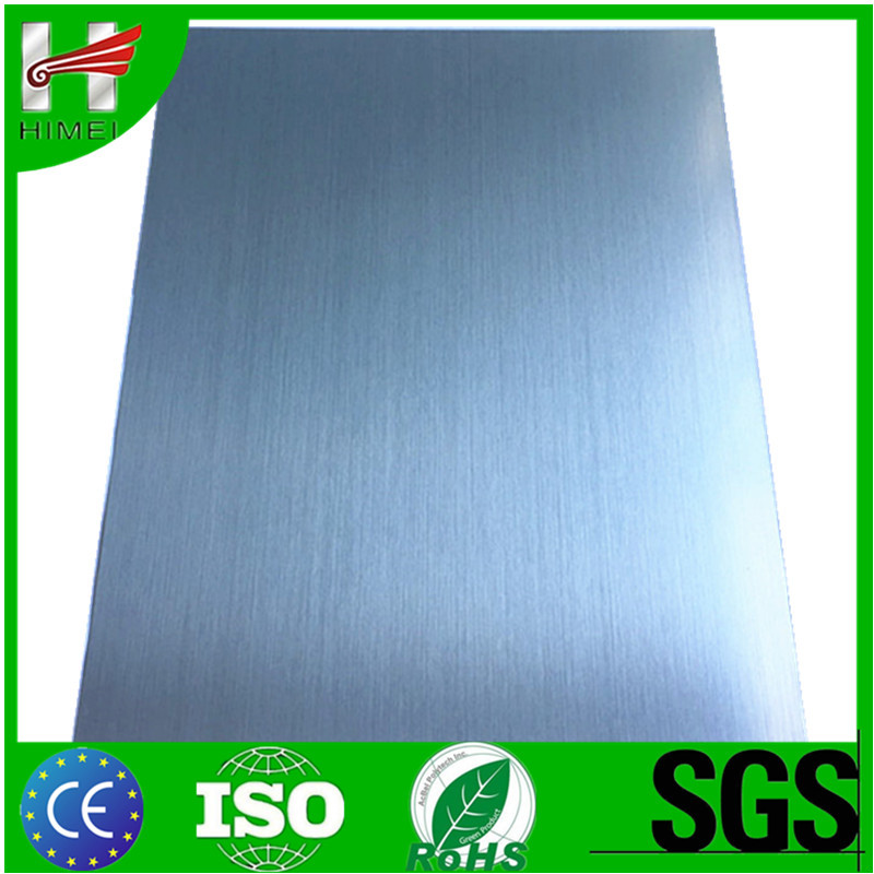 Buy cheap Top quality hairline finish film laminated cold rolled sheets for electric from wholesalers