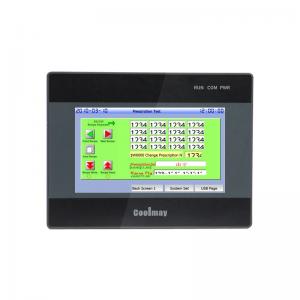 Wholesale Digital Integrated HMI PLC 12DI Programming Logic Control With Touch Panel from china suppliers