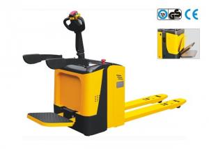 Wholesale Stand - On Type 2500kg Pallet Jack Forklift With Folding Platform from china suppliers