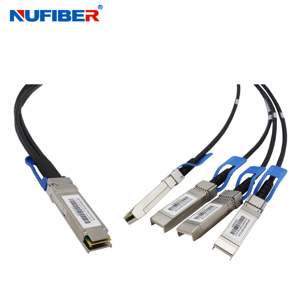 Wholesale Breakout 100G Qsfp28 To 4xSFP28 Direct Attach Cable With SFP Transceiver from china suppliers