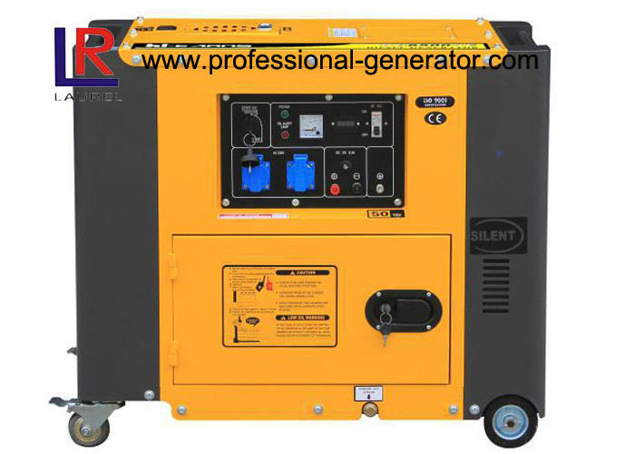 Wholesale Air Cooled Silent Portable Electric Diesel Generator Single Phase for Home 220V from china suppliers