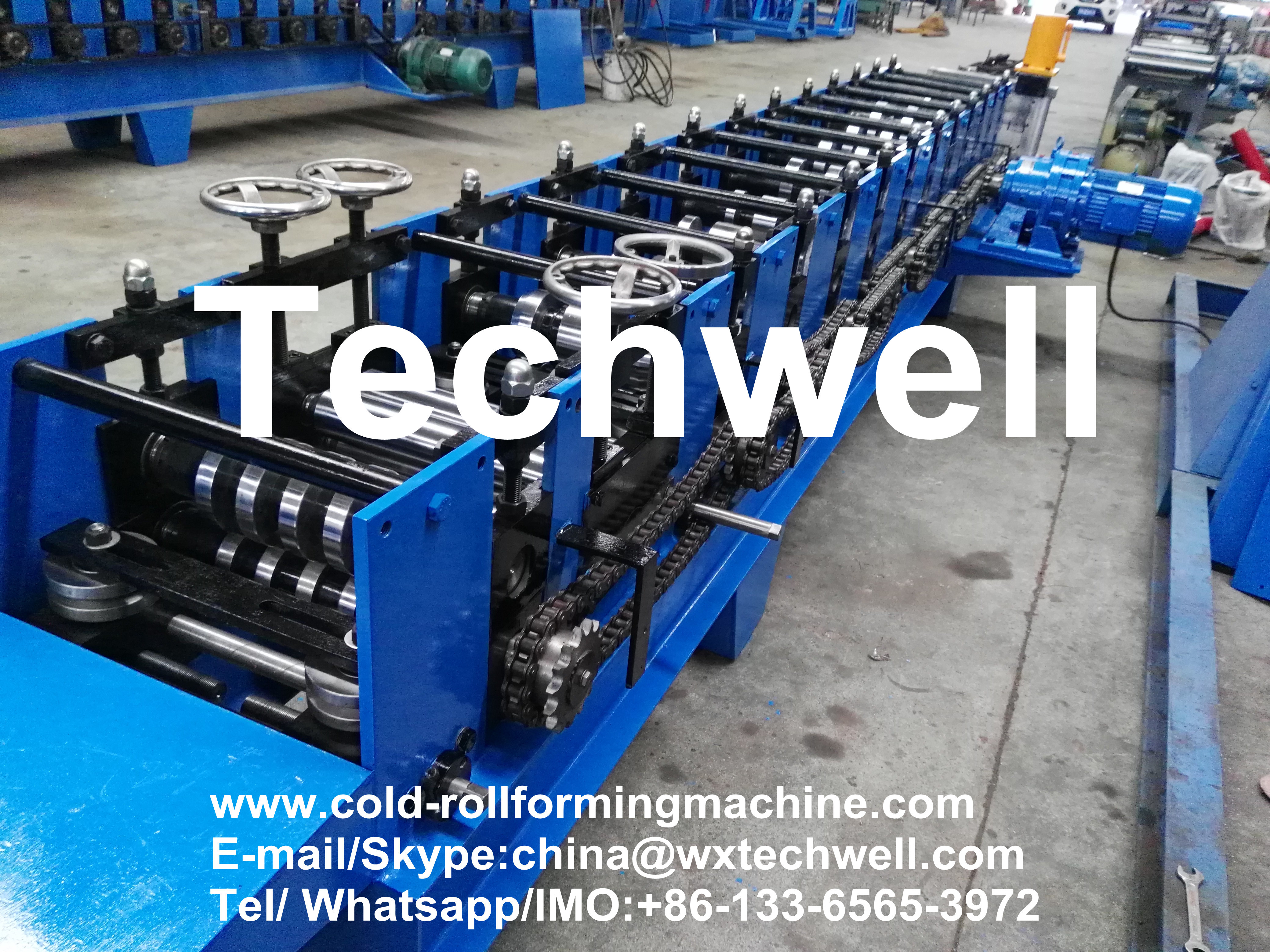 Wholesale Mild Steel 1.5' Chain Transmission 5m/Min Z Purlin Making Machine from china suppliers