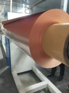 Wholesale Double Shiny Copper Metal Foil Roll , Electrolytic Copper Metal Foil Sheets from china suppliers