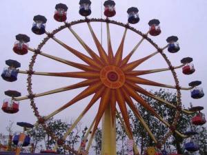 Wholesale Flower Cabins Design Amusement Park Ferris Wheel Driven By Electric Control System from china suppliers