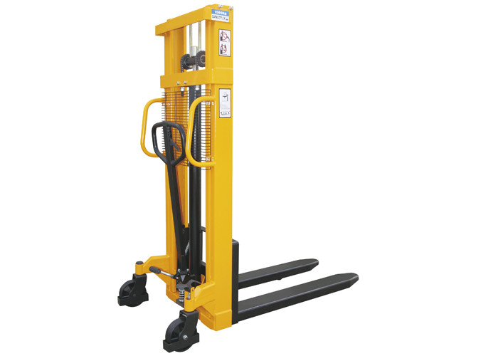 Wholesale Mast Steel Manual Pallet Stacker Adjustable Forks With Integral Pump from china suppliers