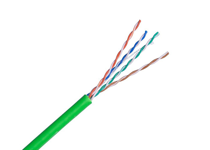 Wholesale Temporary Lan Cable Bulk Cat5e Cable , CCA Conductor Shielded Cat5e Cable PVC Jacket from china suppliers