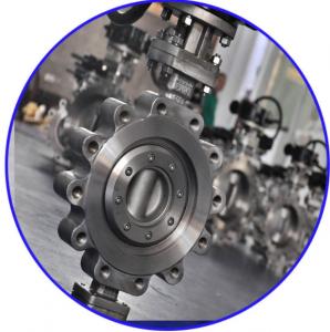 Wholesale Triple Eccentric API609 Butterfly Valve EPDM Seat 150lb Pressure , Lug Type from china suppliers