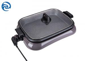 1600W Electric Grills Griddles Skillets Anti Scalding Edging