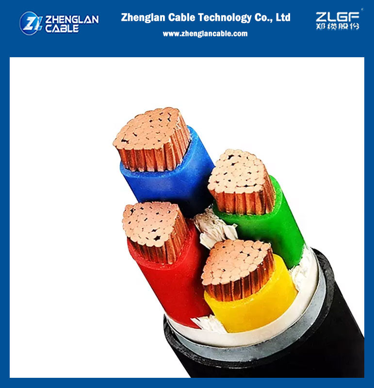 Wholesale 0.6 / 1KV XLPE Insulated PVC Power Cable Multi Core SWA STA Electric Armoured Underground from china suppliers