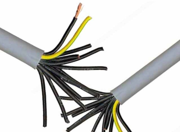 Wholesale Industrial Machine Multi Conductor Control Cable 2.5mm Wide Operating Temperature from china suppliers