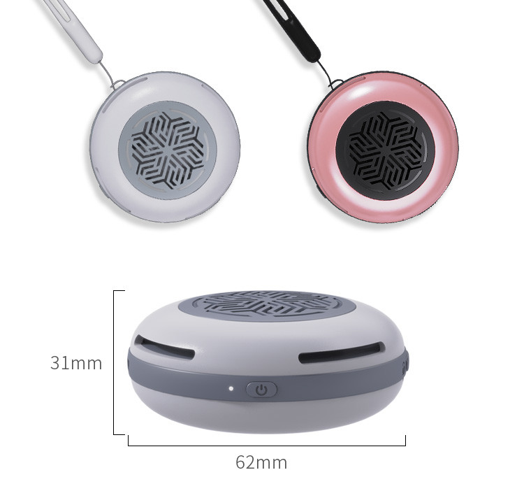 Round EMC 0.06W 34mm Portable Fragrance Diffuser For Office for sale