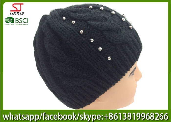 Wholesale Chinese manufactuer beanie patch knitting hat  cap  patterns 69g 20*20cm 100%Acrylic keep warm from china suppliers