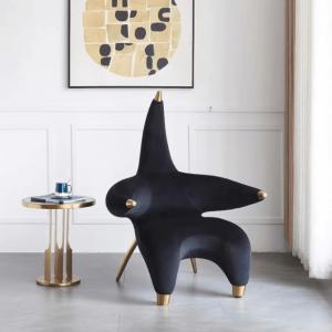 Modern Designer Chair Home Lobby Chair Furniture Flower Shaped Leisure Lounge Chaise Chair