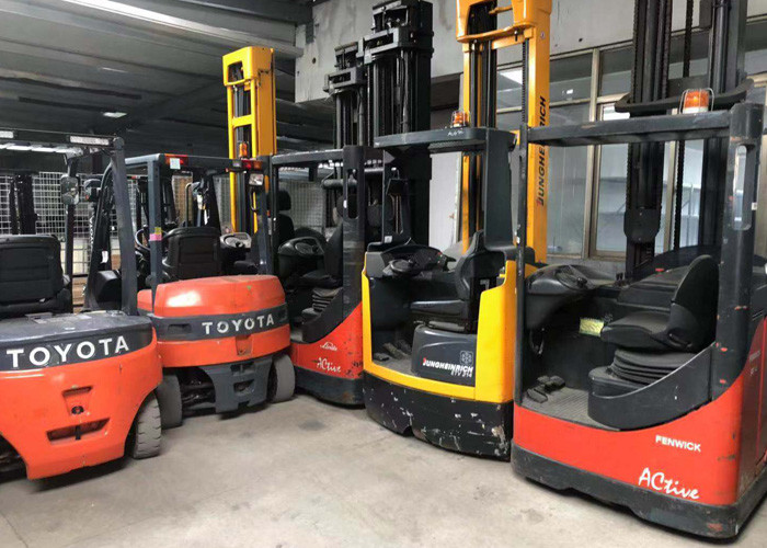 Wholesale Electric Used Forklift Trucks Battery Power 3m - 6m Lifting Height Good Running Condition from china suppliers