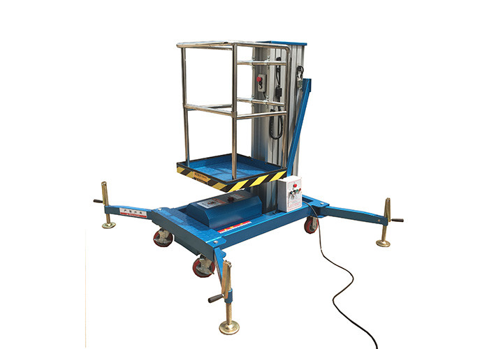 Wholesale 125kg Capacity Scissor Lift Work Table Lift Height 4m With Ac Power Motor from china suppliers