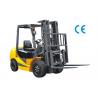 Buy cheap Pneumatic Tyres Four Wheel Forklift 3 Ton 2350mm Turning Radius Comfortable from wholesalers