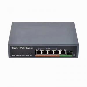 Wholesale IEEE802.3af/at 4POE 1SFP 1Uplink Smart Network Switch For CCTV IP Camera from china suppliers