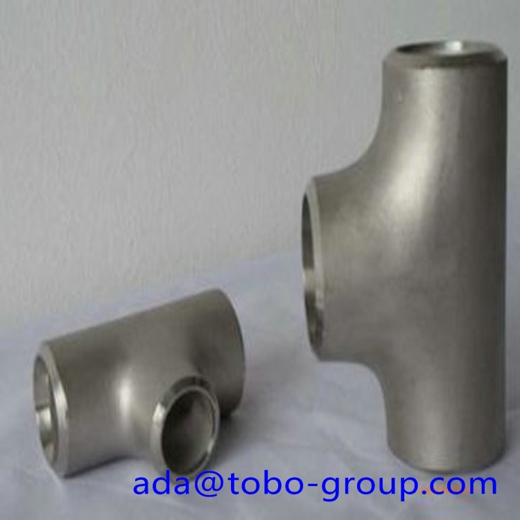 Wholesale DN15 - DN1200 UNS S32760 Stainless Steel Equal Tee / pipe fitting from china suppliers