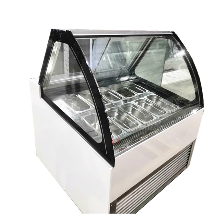 Wholesale Refrigeration Equipment Ice Cream Showcase Freezer Display with CE from china suppliers