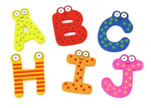 Wholesale Learning Game Toys ABC 0.5mm Magnetic Sign Board Letters from china suppliers