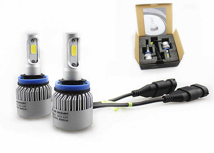 Quality Plug & Play 36W 3800LM H11 Led Headlight Bulb 6500K S2 COB Led Headlamp for sale